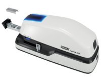 Agrafeuse électrique Optima 20E, blanc/gris/bleu