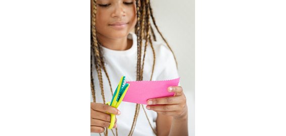 Mallette de ciseaux cranteurs, 10 coupes différentes