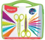 Mallette de ciseaux cranteurs, 10 coupes différentes