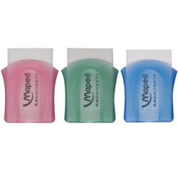 Gomme en plastique Architecte, blanc