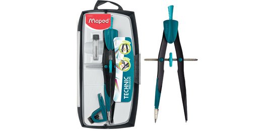 Coffret compas Technic Precision, longueur: 165 mm