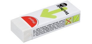 Gomme plastique Technic 600, blanc