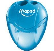2-hole pencil sharpener with i.gloo, assorted