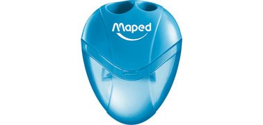 2-hole pencil sharpener with i.gloo, assorted