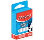 Craie pour tableau WHITE'PEPS, rond, blanc