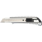 Cutter métallique, 18 mm, très stable, argenté grâce au