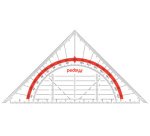 Equerre géométrique Geo-Flex, hypoténuse: 160 mm