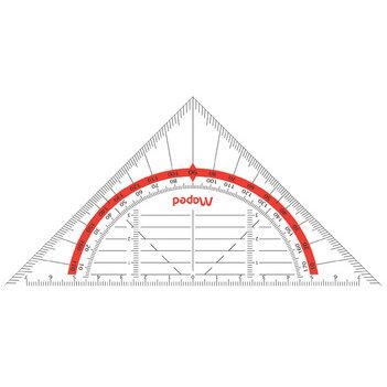 Equerre géométrique Geo-Flex, hypoténuse: 160 mm