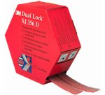 Fixation auto-agrippante Dual Lock SJ356D, translucide