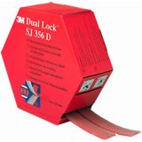 Fixation auto-agrippante flexible SJ 354X Dual Lock, noir