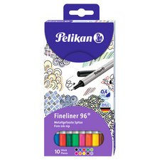 fineliner 96, étui de 10, largeur de tracé: 0,4 mm