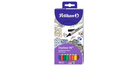fineliner 96, étui de 10, largeur de tracé: 0,4 mm