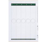 Etiquette dos de classeur pour dossiers suspendus