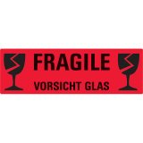 étiquette de signalisation 'Vorsicht Glas',