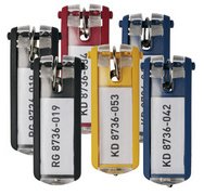 Porte-clés KEY CLIP, assorti, grand emballage