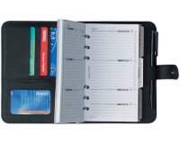 bind Agenda modèle 17501-1, format A7, sans calendrier, noir