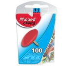 Punaises, recouvertes de plastique, diamètre: 10 mm