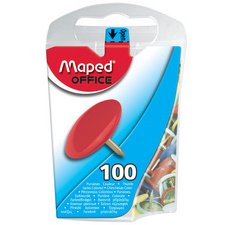 Maped punaises assortiment, doos van 100 stuks