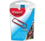 Trombone Maped Office 25mm argent 100 pièces