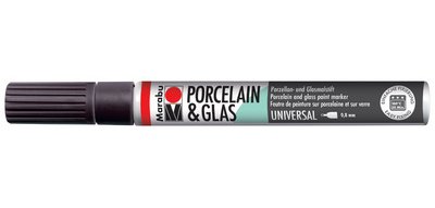 Marqueur pour porcelaine 'Porcelain Painter', noir