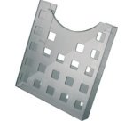Porte-brochures 'the grid', A4, gris-transparent