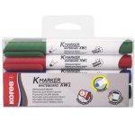 Marqueur tableau blanc 'K-Marker', étui de 4