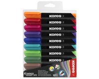 Marqueur permanent 'K MARKER', pointe ogive, étui de 4