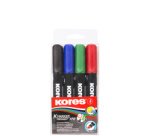 Marqueur permanent 'K MARKER', pointe biseautée
