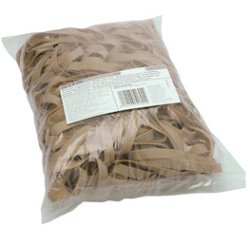 Rubberen elastieken, naturel, 200x10 mm, 1 kg