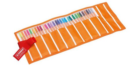 Feutre à pointe fine point 88, trousse enroulable