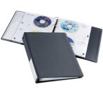 Classeur 4 anneaux plastifié Durable A4 - Dos 5,5 anthracite