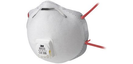 masque de protection respiration 8833 - classique,