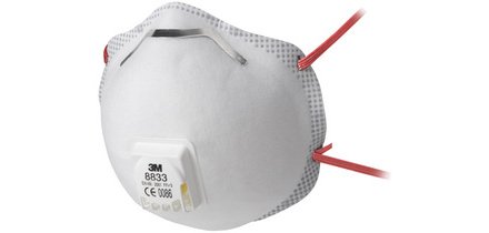 masque de protection respiration 8833 - classique,