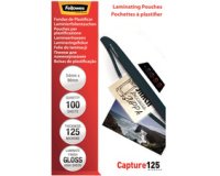Fellowes lamineerhoes Capture125 ft 75 x 105 mm, 250 micron (2 x 125 micron), pak van 100 stuks