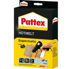 Pistolet à colle HOT SUPERMATIC, noir/jaune