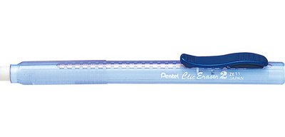 ClicEraser2 ZE11T Radierstift, schwarz-transparent
