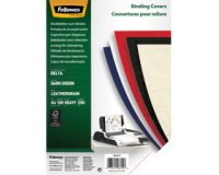 Couverture pour reliure Delta, grain cuir, ivoire