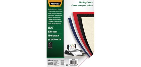 Couverture pour reliure Delta, grain cuir