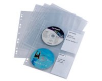 Pochette CD-/DVD COVER LIGHT M, pour 4 CD, en PP,