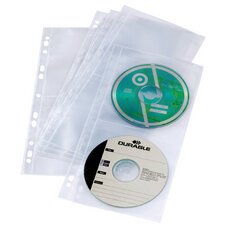 Pochette CD/DVD COVER LIGHT S, pour 4 CD, en PP