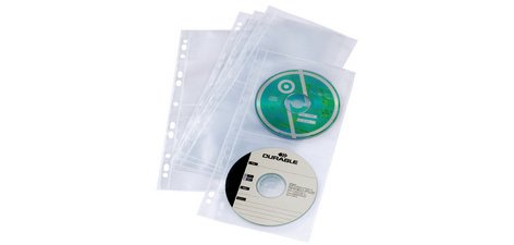 Pochette CD/DVD COVER LIGHT S, pour 4 CD, en PP