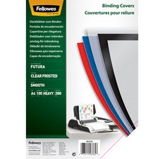 couverture Futura A4, mat, en PP, transparent
