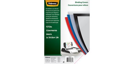 Futura A4-Abdeckung, matt, aus PP, transparent