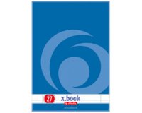 Bloc de cours x.book, A4, réglure 27 / ligné