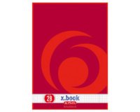 Bloc de cours x.book, A4, réglure 28 / quadrillé