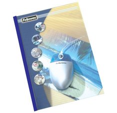 chemises reliées thermiques Prestige, A4, 3 mm bleu