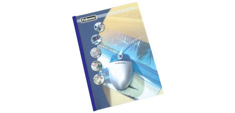 chemises reliées thermiques Prestige, A4, 3 mm bleu