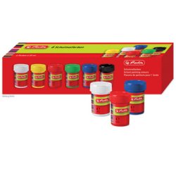 Flacons de peinture pour l'école, assorti