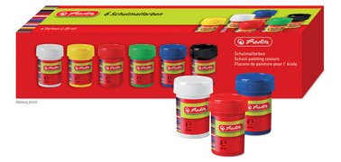 Flacons de peinture pour l'école, assorti