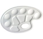 Palette de mélange pour peinture, en plastique